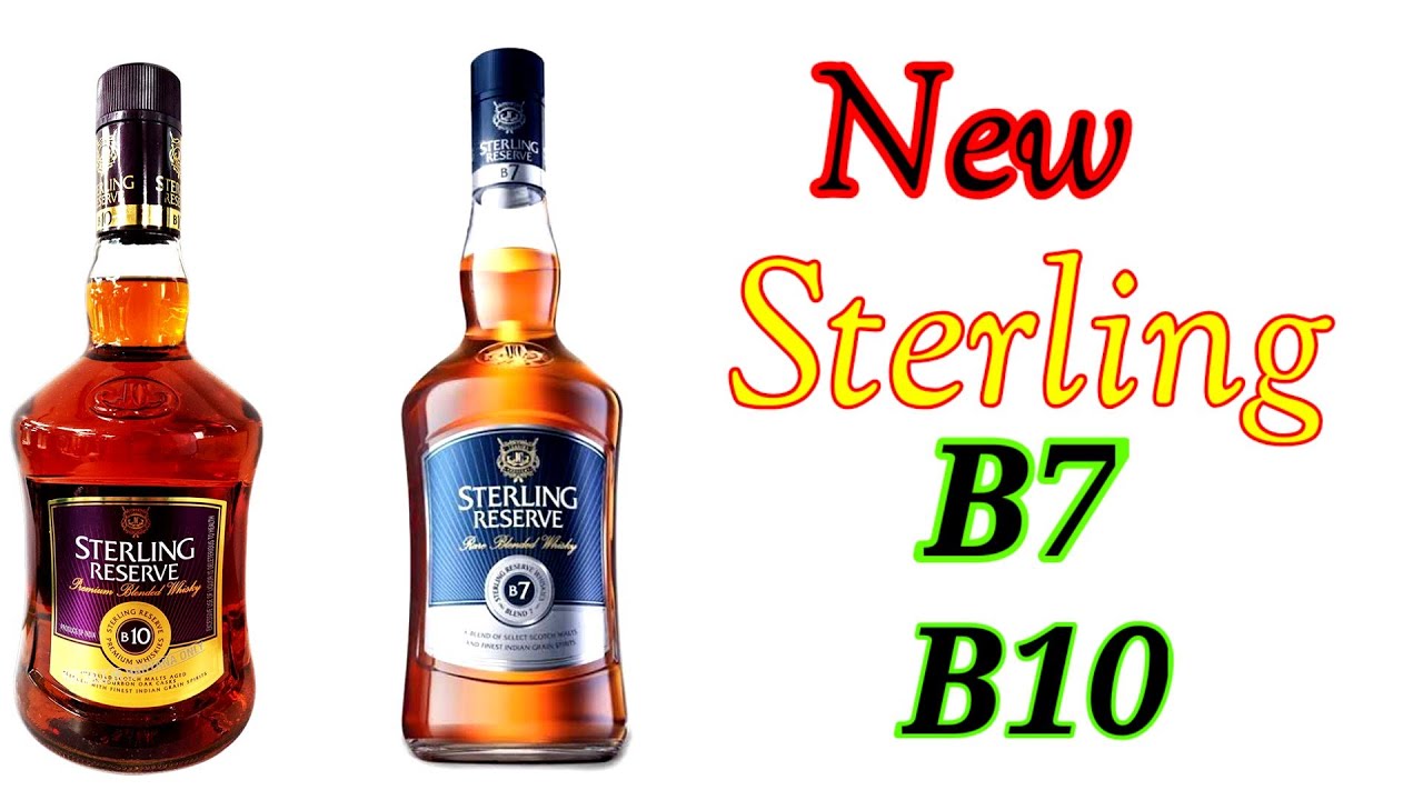 Sterling reserve B7 and B10 whisky review