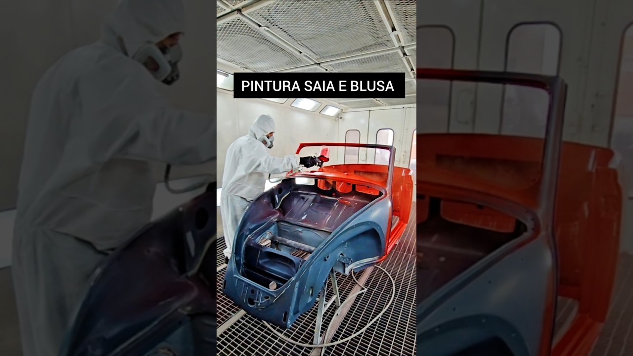 A clássica pintura saia e blusa deu vida ao raro Hebmüller ✨️💎