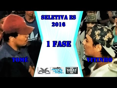 6ª SELETIVA ES - PBB - Tomé x Vitinho - 14/10/2016 - 1ª FASE