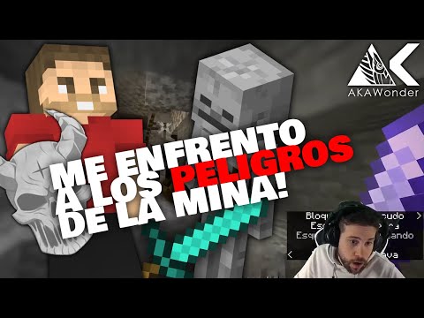 I FACE THE DANGERS OF THE MINE 🗡️ I PermaDeath Minecraft ☠ #9