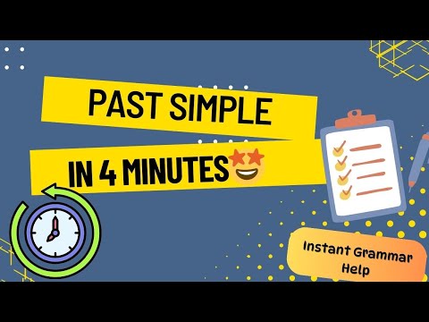 Past Simple Made Easy—Learn Fast! ⏳😊🤩