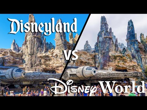 トップ7 ディズニーランド対ディズニーランドの詳細 - スター・ウォーズ ギャラクシーズ・エッジ (Top 7 Disney World vs Disneyland Details -  Star Wars Galaxy's Edge)