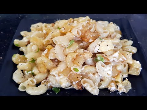 How to make potato pasta recipes with mayonnaise and cheese | quick and easy pasta recipes