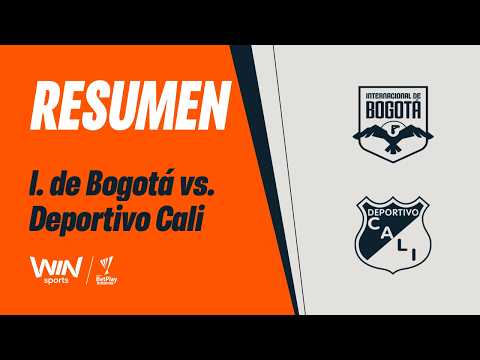 Internacional de Bogotá vs. Deportivo Cali (summary and goals) | Liga BetPlay Dimayor 2026-1 | Ma...
