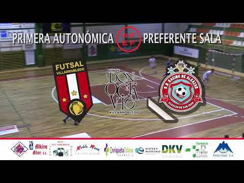 RESUMEN FUTSAL VILLARROBLEDO - UD RACING DE ALCÁZAR