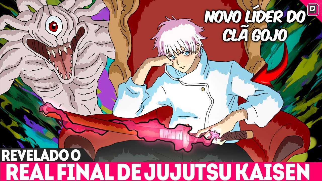 BOMBA! REVELADO O VERDADEIRO FINAL DE JUJUTSU KAISEN - YUTA O NOVO LÍDER DO CLÃ GOJO