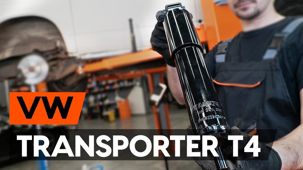 Comment changer : amortisseur arrière sur VW Transporter T4 - Guide de remplacement