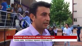 DEPREM SİMÜLASYON ARACI TAVŞANLI'DA