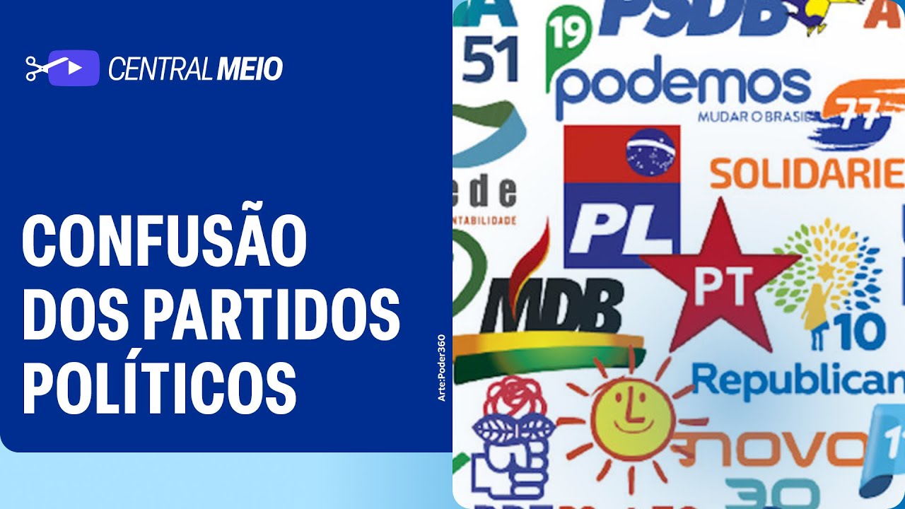 Nomes dos partidos políticos no Brasil estão descolados da realidade de seus integrantes