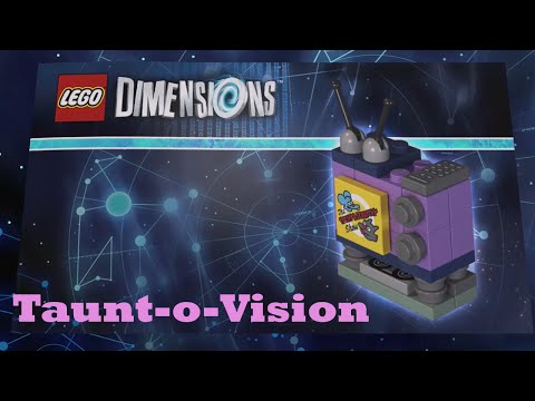 Lego Dimensions The Simpsons Level Pack! Taunt-o-Vision Instructions!