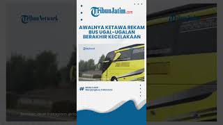 Download lagu Penumpang Avanza Awalnya Ketawa Rekam Bus Ugal-ugalan Berakhir Kecelakaan mp3