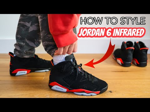 HOW TO STYLE: Air Jordan 6 "REVERSE INFRARED" Salesman Sneakers