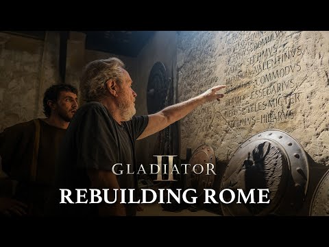 Rebuilding Rome for Gladiator II
