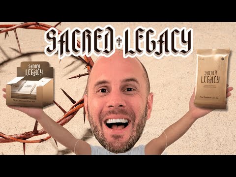 Opening a NEW Trading Card Game from Australia… Sacred Legacy