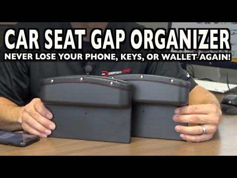 Car Seat Gap Organizer on Everyman Driver