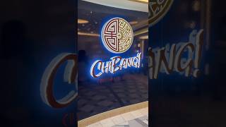 ChiBang was great! Have you tried it? Those lettuce wraps are fantastic! #cruise #carnival #carnival