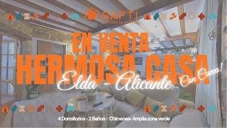 Casa con cueva en venta