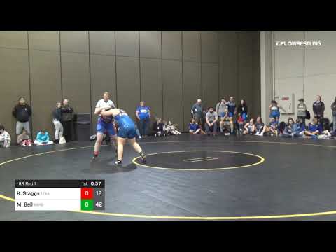 200 Lbs Rr Rnd 1 Kinsley Staggs Texas B Vs Maranda Bell Kansas Dual