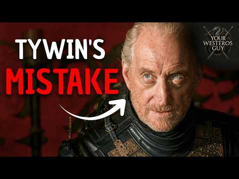 Tywin Was Winning... Until One Fatal Mistake Destroyed Him