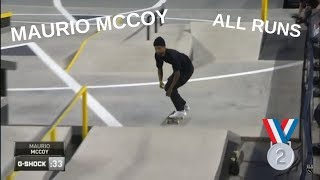 Maurio Mccoy At SLS LA Final (All Runs)