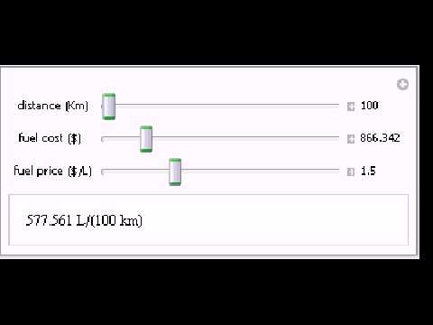 Fuel Consumption Calculator