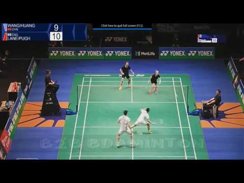 2017 Yonex All England Open Q XD Wang Yilyu Huang Dongping vs Ben Lane Jessica Pugh