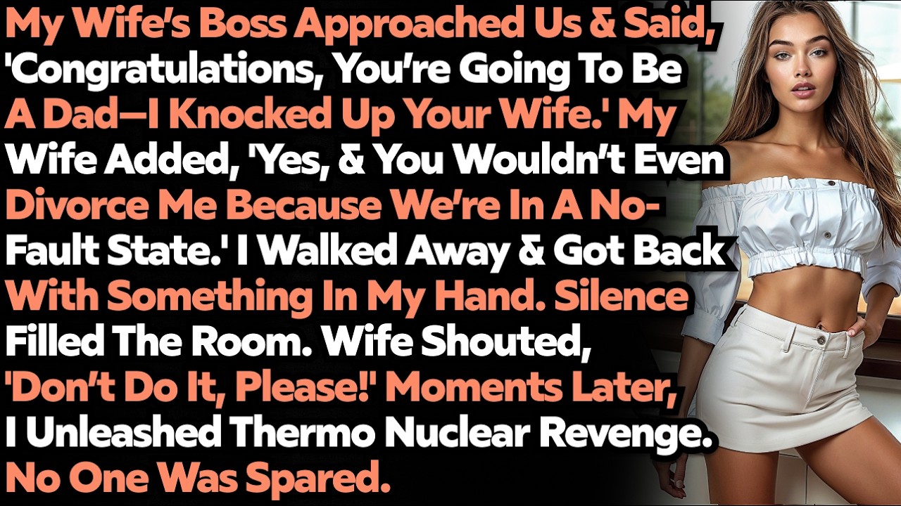 My Cheating Wife's Boss Demanded I Let Her On Vacation w/ Him. Revenge Audio Story