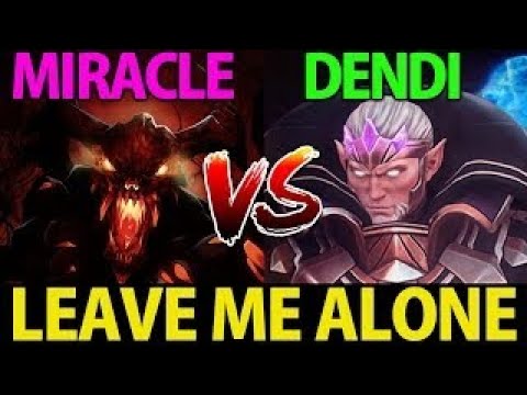 Miracle- [Shadow Fiend] vs Dendi [Invoker] Dota2 7.01- Leave Me Alone!
