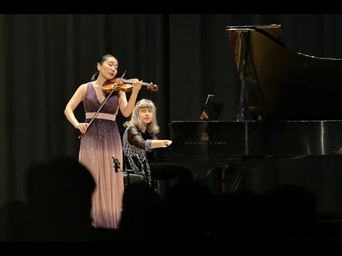 Violinst Keila Wakao, and pianist Dina Vainshtein presented by FCPA