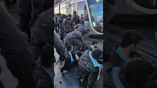 Extremist ultra-Orthodox protesters block major Jerusalem intersection