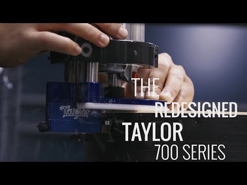 700 Series Acoustic Guitars - Redesigned By Taylor Guitars