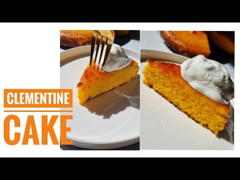 Melt In your Mouth Clementine cake Recipe !! 🍊  #cake #asmr