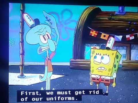 Spongebob joins to go on strike
