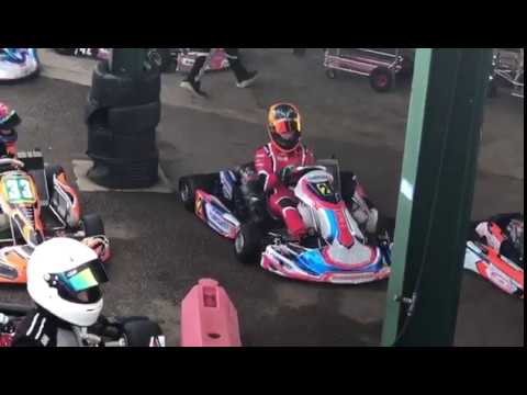 Nikolas' first ever X30 Juniors Kart Series testing session