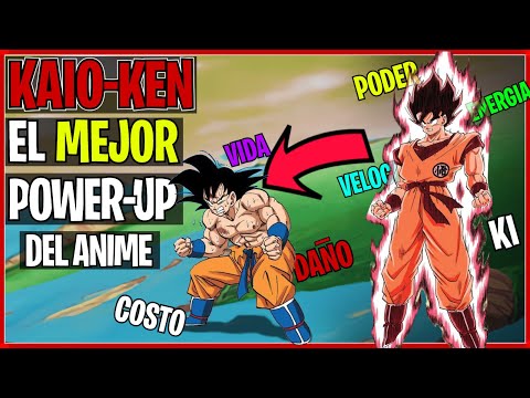 KAIO-KEN THE BEST POWER UP IN THE ANIME