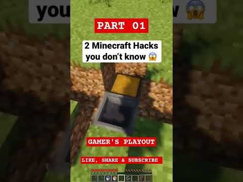 INSANE Minecraft Hacks School Won't Teach You!