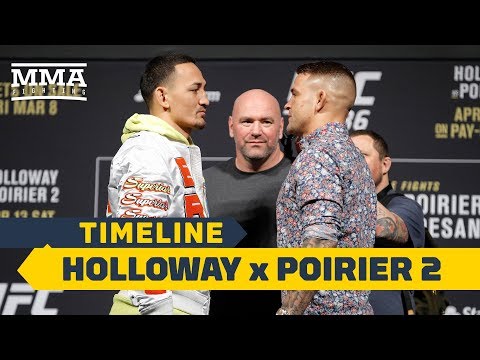 UFC 236 Timeline: Max Holloway vs. Dustin Poirier 2 - MMA Fighting