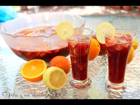 Cómo hacer sangría | Receta de sangría de verano