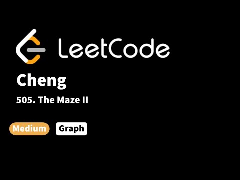 LeetCode 505. The Maze II