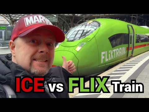 I Took the ICE High speed Train to Cologne and FLIX Back — Which Is Faster, Cheaper & Comfier?