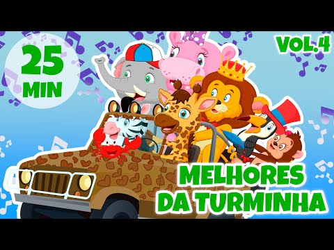 Melhores da Turminha Vol. 4 - Giramille 25 min | Desenho Animado Musical