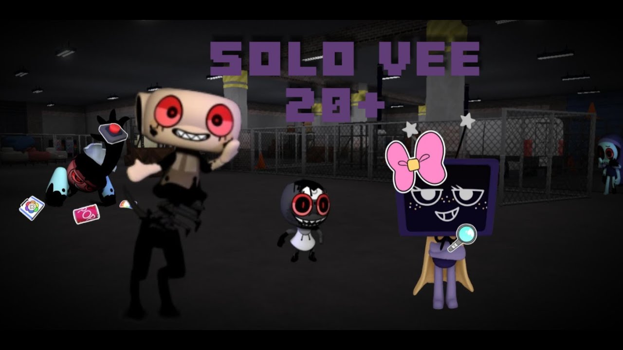 SOLO Vee Run! (Floor 20+) - Dandy's World ROBLOX
