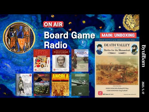  [Live Unboxing] Death Valley: Battles for the Shenandoah, 죽음의 계곡: 셰넌도어 전투 (2019) 그리고 워게임 수다 