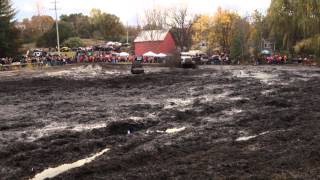 preview picture of video 'Caledonia, MI Annual Mud Bog'