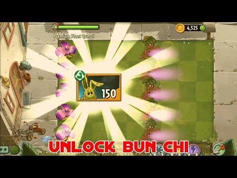 Plants vs Zombies 2 How to Unlock Plants Bun chi Without Collect Seed Packets and Diamonds
