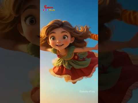 ఊహల ఆకాశం - Let’s Fly to the Dreamy Sky | Telugu Nursery Rhymes for Children's | shorts