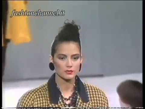 "Janice Wainwright" Autumn Winter 1988 1989 London pret a porter woman by FashionChannel
