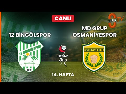 12 BİNGÖLSPOR - MD GRUP OSMANİYESPOR