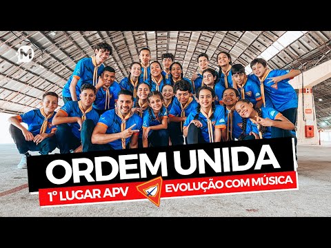 EVOLUÇÃO CAMPEÃ APV - ORDEM UNIDA COM MÚSICA | CLUBE FALCÕES DA AURORA