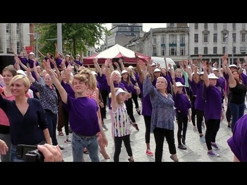 Mass Bolero Dance in Nottingham